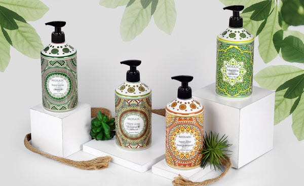 Liquid Hand Soap / Hand Wash Gift Set, Olive Oil + Coconut & Hibiscus + Gardenia + Orange Blossom, 4 x 24.6 fl oz Each Liquid Soap Bottle