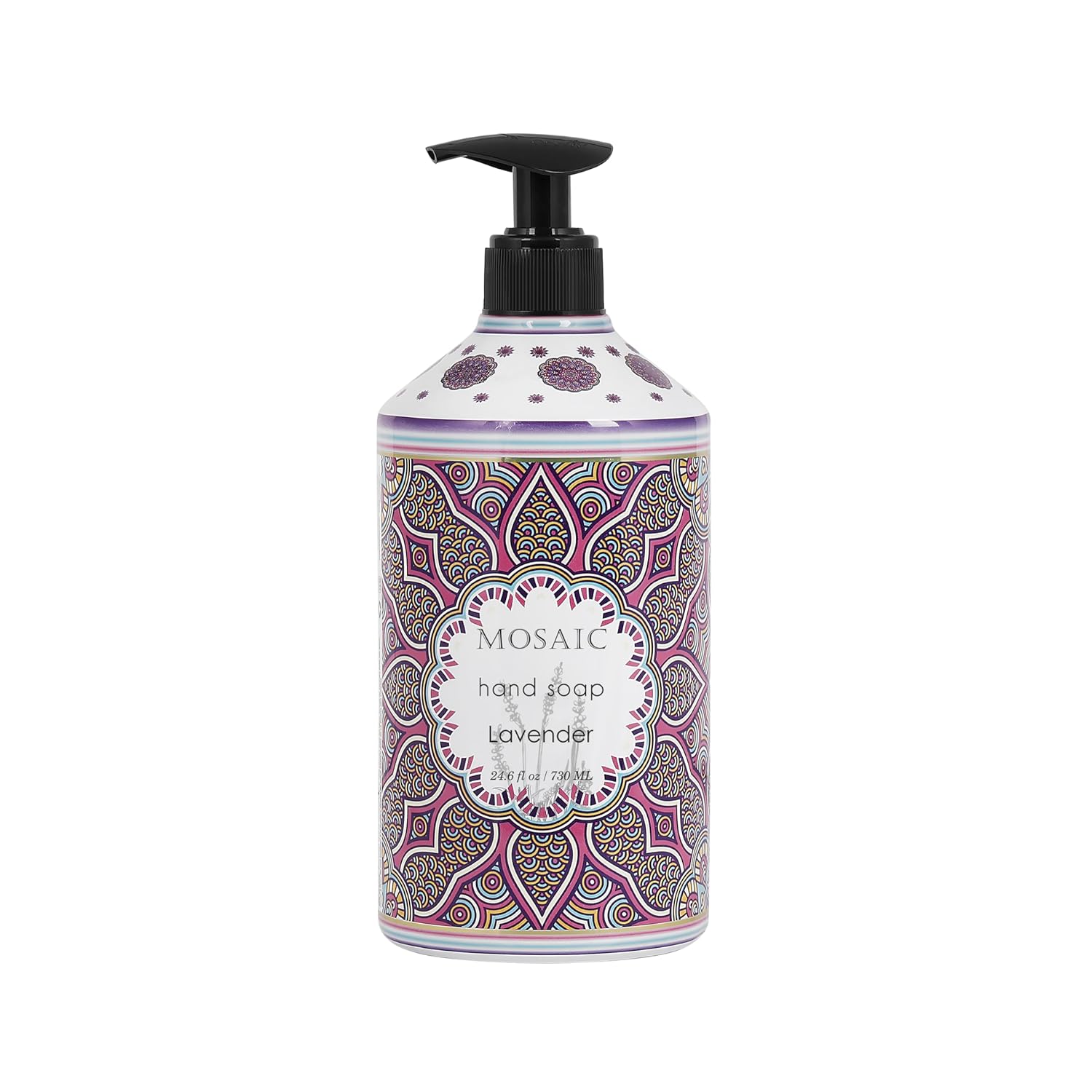 Liquid Hand Soap Set,Lavender + Almond & Argan + Peppermint & Eucalyptus + Camomile, 4 x 24.6 fl oz Each
