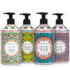 Liquid Hand Soap Set,Lavender + Almond & Argan + Peppermint & Eucalyptus + Camomile, 4 x 24.6 fl oz Each