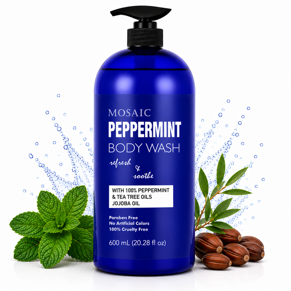 Mosaic Body Wash with Vitamin E, 20.2 FL Oz