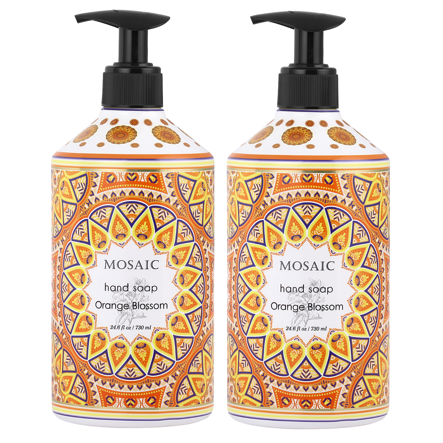 Orange Blossom Liquid Hand Soap 24.6 fl oz Each (Set of 2)