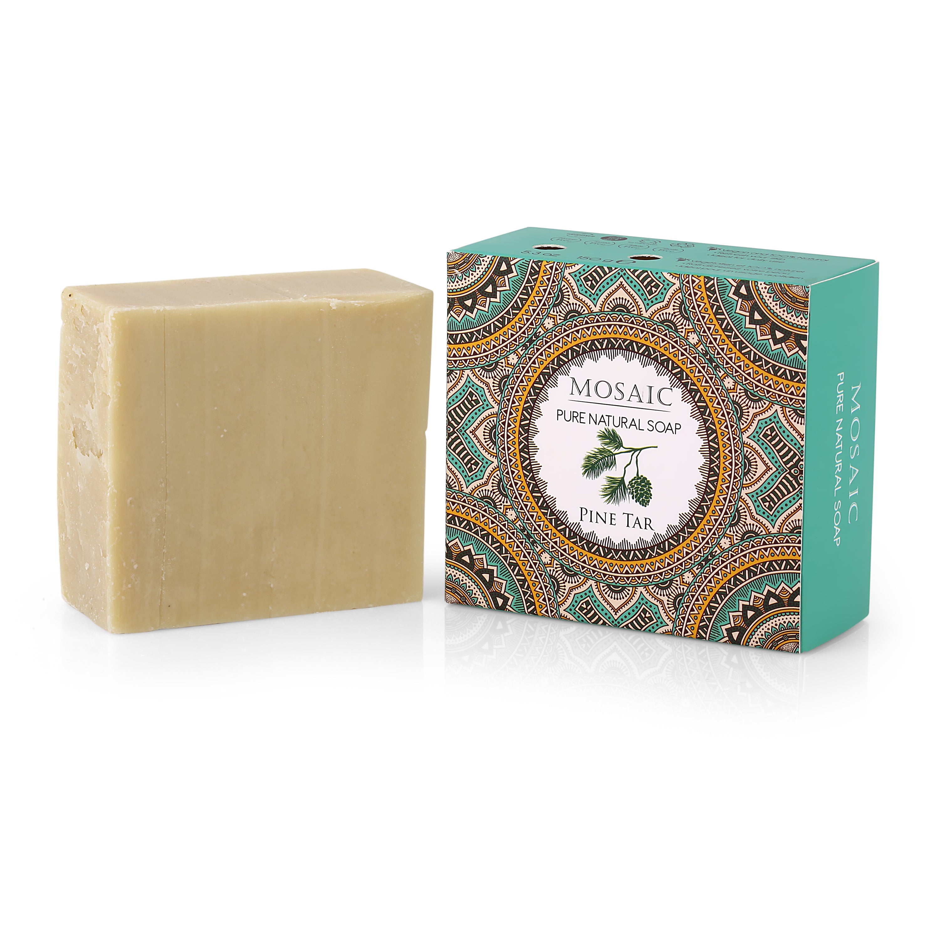 Pine Tar Beauty Soap with Olive Oil, 5.3 oz