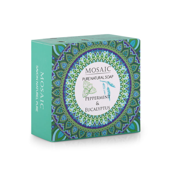 Peppermint & Eucalyptus Beauty Soap with Olive Oil, 5.3 oz