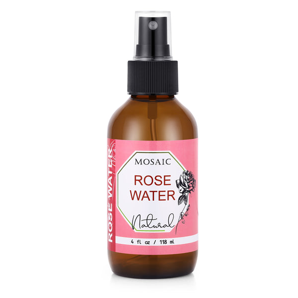 Rose Water for Hair and Skin, Toner for Face, 4 fl oz